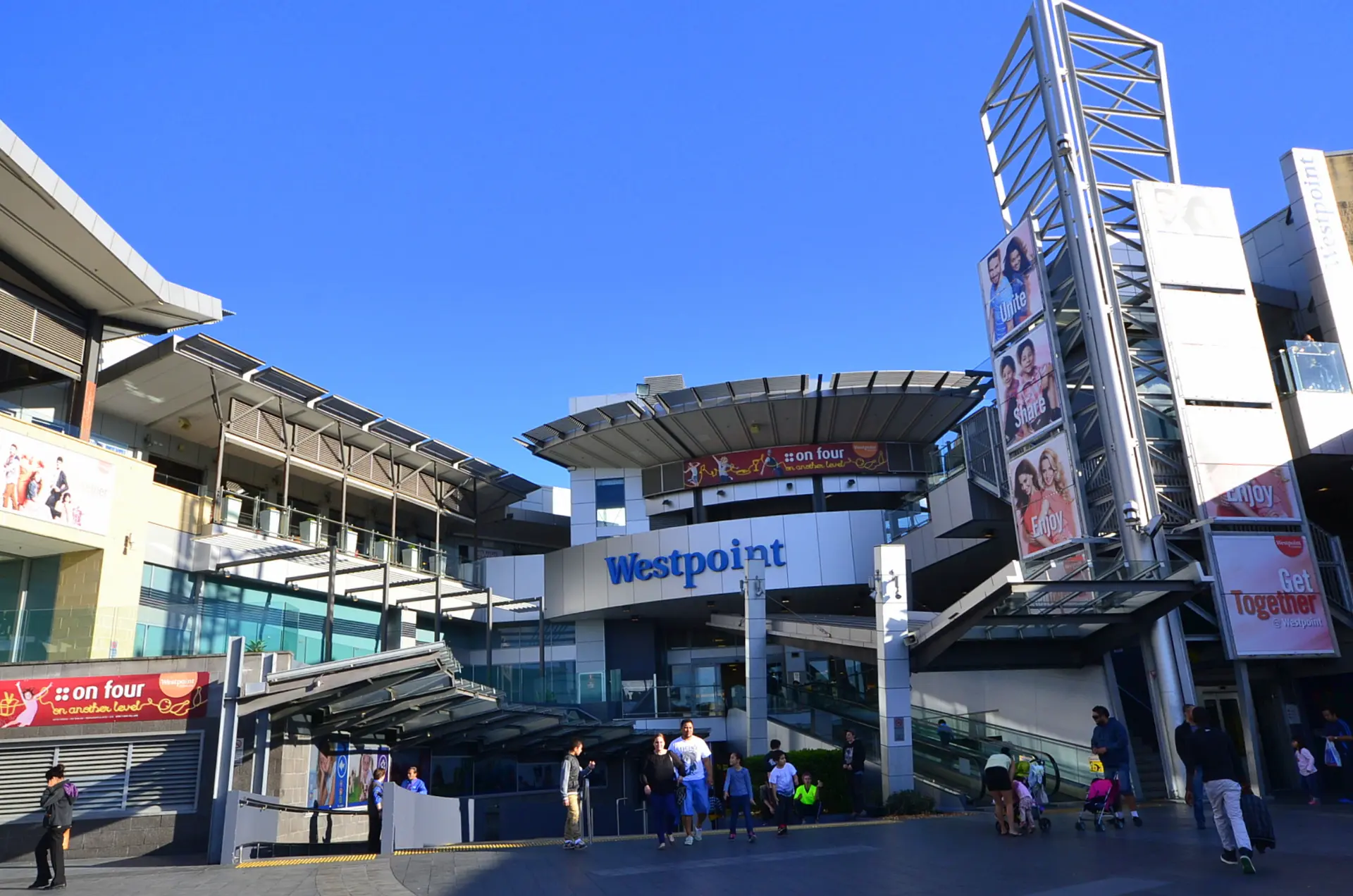 Westpoint shopping centre in Blacktown, Western Sydney, an area serviced by Mould Hunters mould removal
